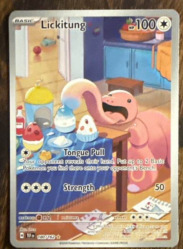 Lickitung 180/162 SV05: Temporal Forces Holo
