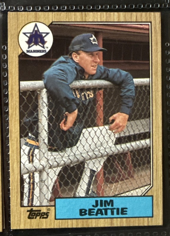 1987 Topps - Jim Beattie #117