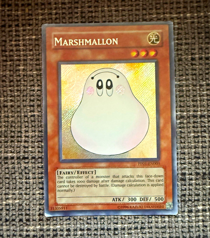 Konami Yu-Gi-Oh Marshmallon PP01-EN003 Premium Pack 1 Secret Rare Foil