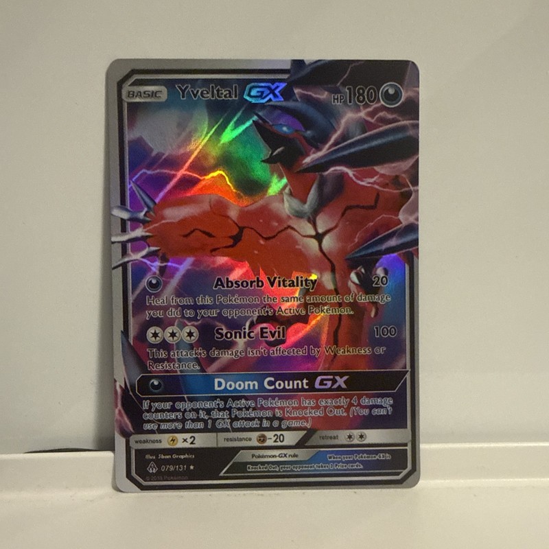 Yveltal GX 79/131 Sm-Forbidden Light Holo